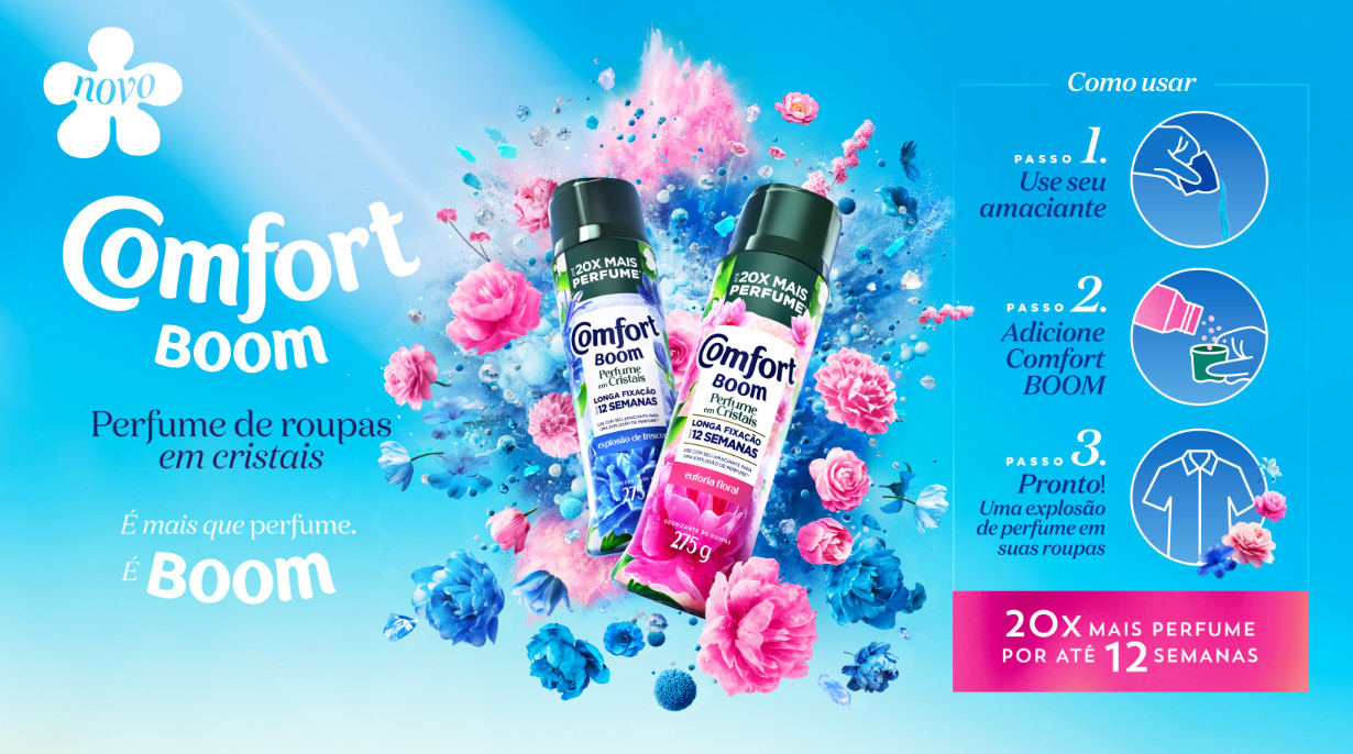 Comfort Boom perfume em Cristais
